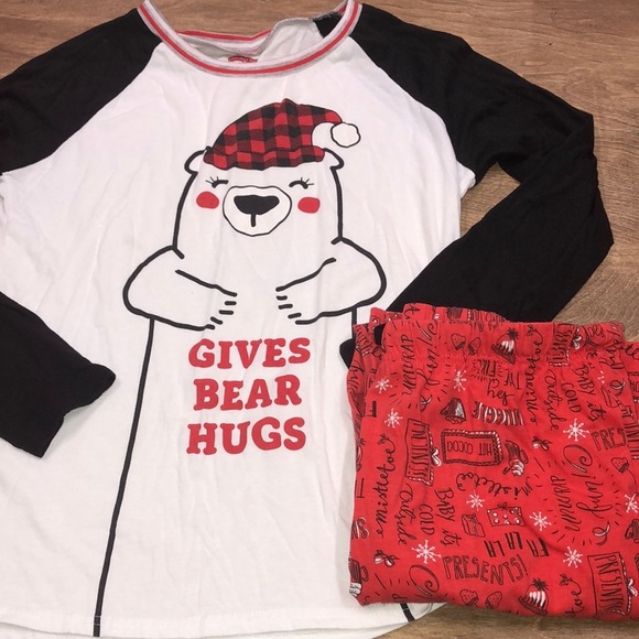 None Other - Christmas medium/large Buffalo print red pajamas